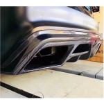 Mercedes Benz CLA Class (W117) C117 Sport CLA45 AMG Pre-facelift 2013-2016 Rear Bumper Diffuser Carbon Fiber