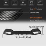 BMW 8 Series G16 840i M Sport 2018-2021 Rear Bumper Diffuser Dry Carbon Fiber
