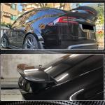 Tesla Model X 2016-2023 Rear Trunk Spoiler Carbon Fiber