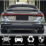 Audi A7 Quattro S7 C8 RS7 Sportback 2019UP Rear Trunk Spoiler Carbon Fiber