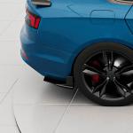 2017–2019 Audi A5 S Line / S5 B9 Carbon Fiber Rear Bumper Side Splitters