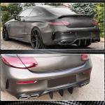 Mercedes-AMG C63 C63 S Coupe Convertible Rear Bumper Diffuser Carbon Fiber