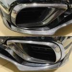 Mercedes Benz W213 S213 E63 2016-2020 Carbon Fiber Front Bumper Air Vent Cover