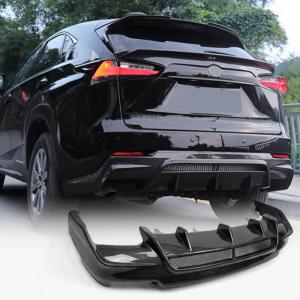 Lexus NX200T NX300H UX200 ES300H 2015-2020 Rear Bumper Diffuser Carbon Fiber