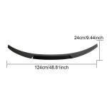 BMW 3 Series F30 F35 2012-2019 Rear Trunk Spoiler Dry Carbon Fiber