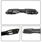 Carbon Fiber Rear Bumper Diffuser for BMW XM G09 2023-2025 Replacement | 4Door Lower Spoiler Bumper Guard Body Kit Lightweight Exhaust Diffuser Cover Direct Fit Aerodynamic Exterior Upgrade