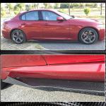 Alfa Romeo Giulia 952 Carbon Fiber Side Skirt Extensions 2015-2020 Everyday Street Style