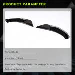 BMW X3 G01 M40i Sport 2018-2021 Front Bumper Splitters ABS