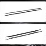 Ford Mustang 2015-2020 Side Skirts Dry Carbon Fiber