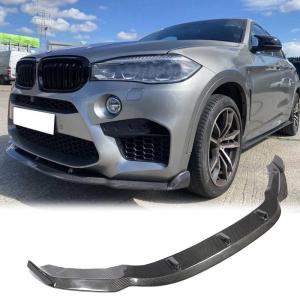 BMW X5M F85 X6M F86 2015-2019 Front Bumper Lip Carbon Fiber