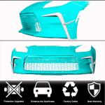 Subaru BRZ Toyota GR86 Coupe 2 Door 2022-2023 Front Bumper Splitters Carbon Fiber