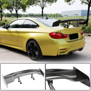 Universal for BMW Audi Benz VW Sesan Car Auto Rear Trunk Spoiler Carbon Fiber