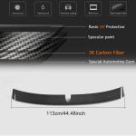 Mercedes Benz E Class W211 Pre-facelift 2002-2006 Rear Roof Spoiler Carbon Fiber