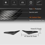 Ford Mustang 2015-2017 Front Bumper Vents Carbon Fiber