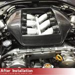 Carbon Fiber Engine Cover for Nissan GT-R R35 2008-2017 Front Hood