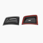 Mercedes Benz C Class W204 C204 C63 AMG Facelift 2012-2014 Front Bumper Vents Carbon Fiber