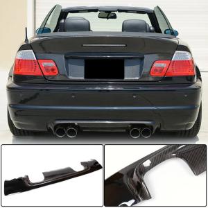 BMW 3 Series E46 M3 2000-2006 Rear Bumper Diffuser Half Carbon Fiber