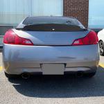 Infiniti G37 G37X G37S Coupe / Q60 Coupe Rear Trunk Spoiler Carbon Fiber/FRP 2008–2015