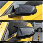 Ford Mustang V6 V8 GT GT350R 2015-2021 Add-on Mirror Covers Dry Carbon Fiber