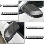 Honda Civic 10th 2016-2021 Mirror Covers Add-on Real Carbon Fiber