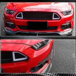 Ford Mustang 2015-2017 Front Bumper Vents Carbon Fiber