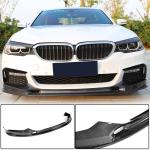BMW 5 Series G30 G31 Pre-LCI 2017-2020 Front Bumper Lip Carbon Fiber