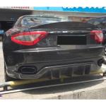 Maserati Gran Turismo 2008-2013 Rear Bumper Diffuser Carbon Fiber