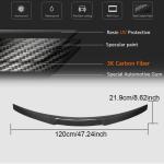 Audi A4 Base B8.5 Sedan Facelift 2013-2016 Rear Trunk Spoiler Carbon Fiber