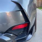 Infiniti Q60 Q60S Coupe 2017-2022 Rear Bumper Splitters Carbon Fiber
