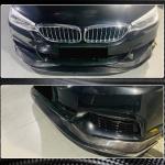 BMW 5 Series G30 G31 Pre-LCI 2017-2020 Front Bumper Lip Carbon Fiber