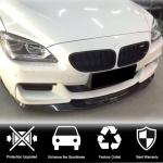 BMW 6 Series F06 F12 F13 M Sport 2013-2018 Front Bumper Lip Carbon Fiber