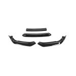 Honda Accord 2021+ Front Bumper Lip Glossy Black ABS