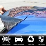 Volkswagen VW Scirocco Non-R Pre-facelift 2008-2014 Rear Roof Spoiler Carbon Fiber
