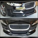 Jaguar XE X760 2015-2019 Front Bumper Lip Carbon Fiber
