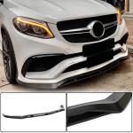 Mercedes Benz GLE Class C292 GLE63 AMG 2015-2019 Front Bumper Lip Carbon Fiber