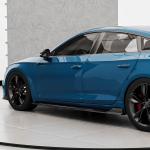 Audi A5 Sline S5 4 Door 2017-2019 Side Skirts Carbon Fiber