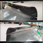 Volkswagen VW Golf 6 MK6 GTI R/R20 2010-2013 Rear Roof Spoiler Carbon Fiber