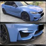 BMW F80 M3 F82 F83 M4 2014-2020 Front Bumper Lip Carbon Fiber