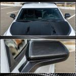 Chevrolet Camaro 2016-2019 Mirror Covers Add-on Dry Carbon Fiber