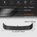 Volkswagen VW Golf 8 MK8 GTI R 2021-2023 Rear Roof Spoiler Carbon Fiber