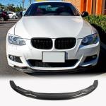 2010–2012 BMW E92/E93 M Sport LCI One-Piece Front Lip – Carbon Fiber / FRP