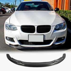 2010–2012 BMW E92/E93 M Sport LCI One-Piece Front Lip – Carbon Fiber / FRP
