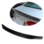 Audi A4 B8 Base Sedan Pre-facelift 2009-2012 Rear Trunk Spoiler Carbon Fiber