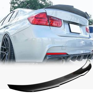 BMW 3 Series F30 F35 2012-2019 Rear Trunk Spoiler Dry Carbon Fiber