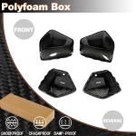 Dry Carbon Fiber Front Bumper Air Intake Vent Covers Compatible with BMW 5-Series I5 G60 530i 540i 2023-2025 Front Duct Trim Factory Outlet