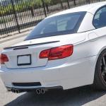 BMW 3 Series E93 Convertible 2007-2013 Rear Trunk Spoiler Carbon Fiber