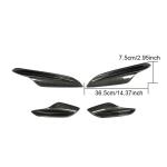 BMW 3 Series E90 E92 E93 M3 2008-2013 Front Bumper Vents Carbon Fiber