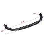 Volkswagen VW Golf 7 MK7 GTI 2014-2016 Front Bumper Lip Carbon Fiber/FRP