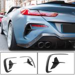 BMW 8 Series G14 G15 G16 M850i 2018-2021 Rear Bumper Vents Dry Carbon Fiber