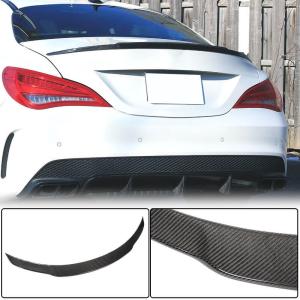 Mercedes Benz (W117) C117 2013-2019 Rear Trunk Spoiler Carbon Fiber